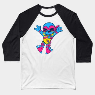 Mikey Pansexual Flag ROTTMNT Baseball T-Shirt